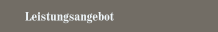 Leistungsangebot